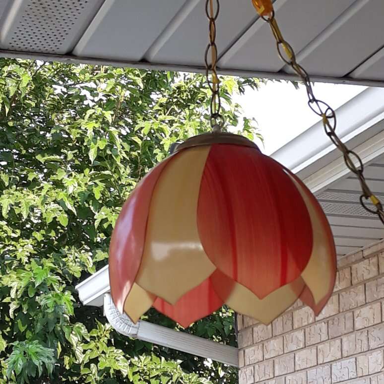 Tulip Hanging Swag Lamp