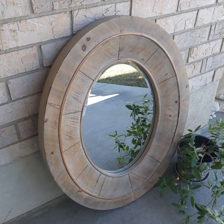 Oval Mirror 32" x 27"