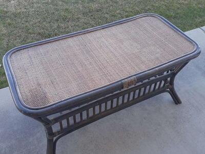Wicker Rattan Coffee Table