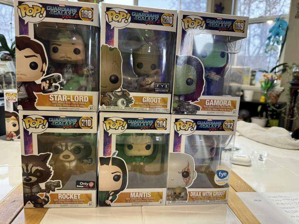 Guardians Of The Galaxy Funko Pop