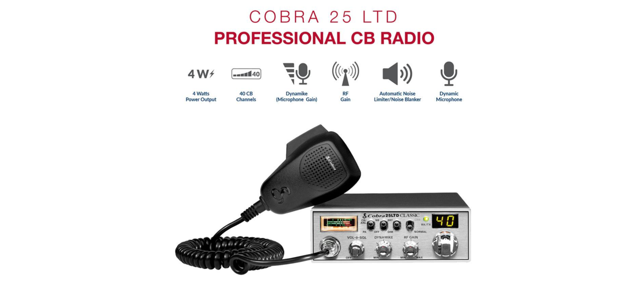 Cobra 25LTD Classic CB Radio