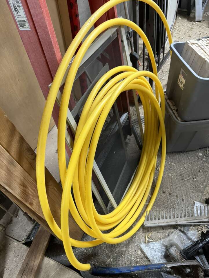 75' Underground Gas Pipe Industrial