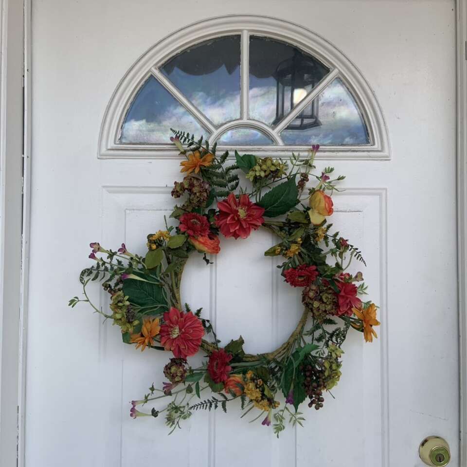 Adorable Bright Spring/ Summer Floral Wreath