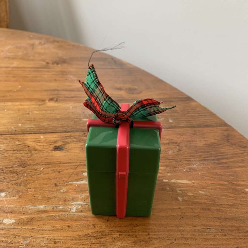 Plastic Toy Christmas Present American Girl Size