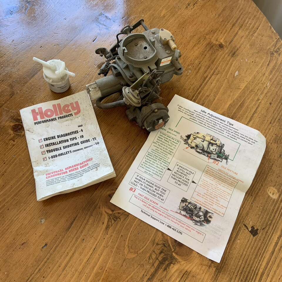 Holley Rebuilt Carburetor 2980