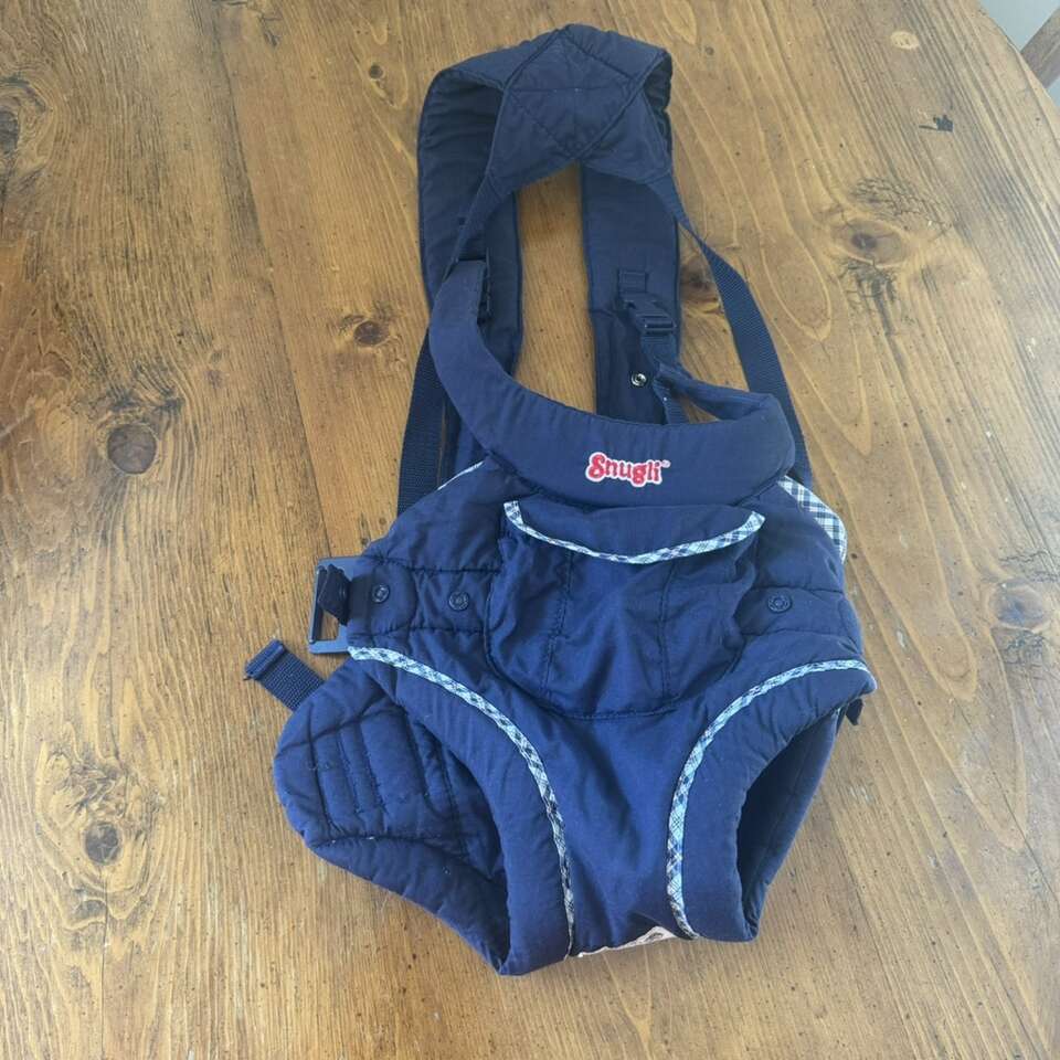 Snugli Soft Baby Carrier Harness Companion Blue