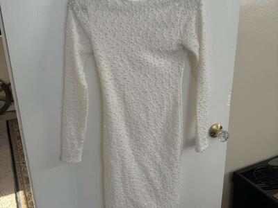Women's Jennifer Lopez Boucle Sheath Dress XS