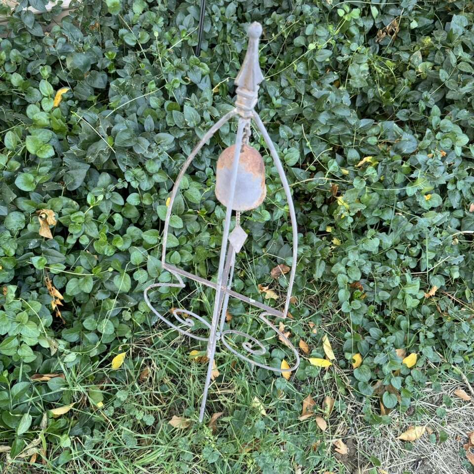 Intricate French Look Garden Trellis with Bell