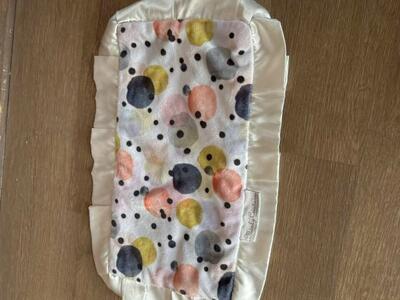 Minky Couture Polka Dot Baby Security Blanket