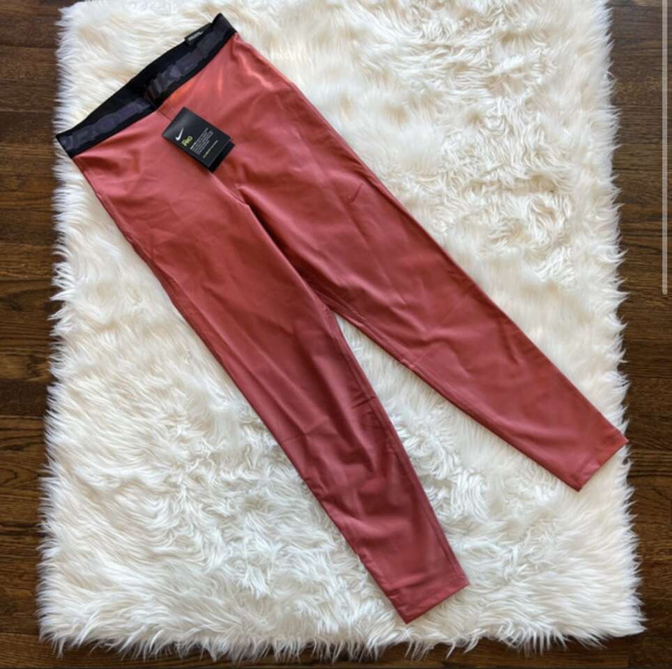 Pink Nike Pro Leggings