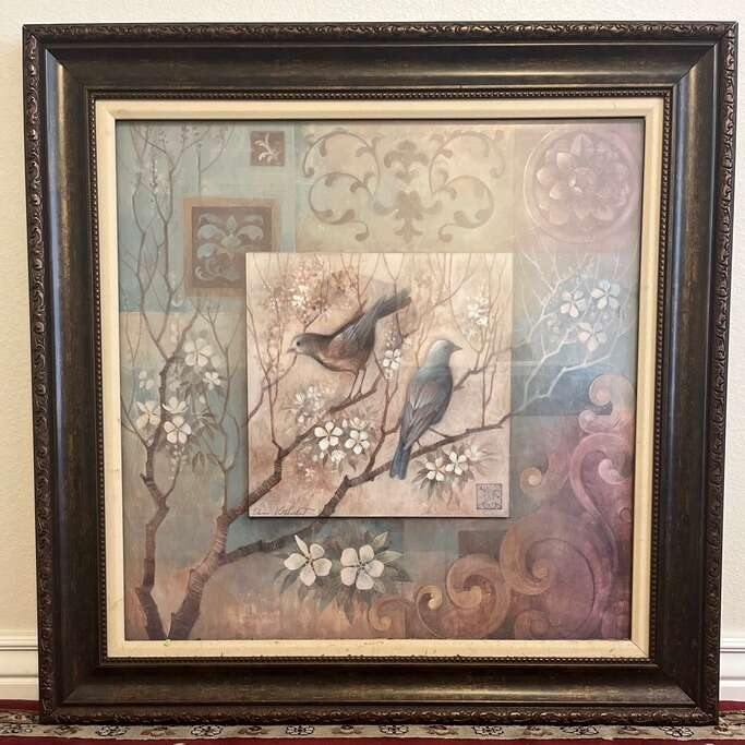 Beautiful Morning Birds framed picture By Kirkland's bird tree flower