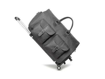 Seyfocnia Rolling Garment or Duffle Bag, with Wheels, Shoe Compartment,