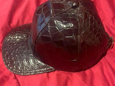 Crocodile Skin Hat