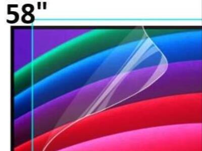 Anti Glare, Anti Scratch, Out Blue Light, and Anti UV 58 Inch TV film, to Relieve Eye Strain