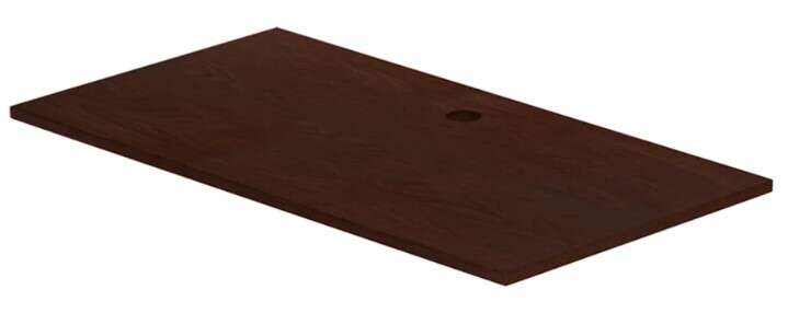 Roasted Walnut Tabletop 30" X 42" for adjustable desks