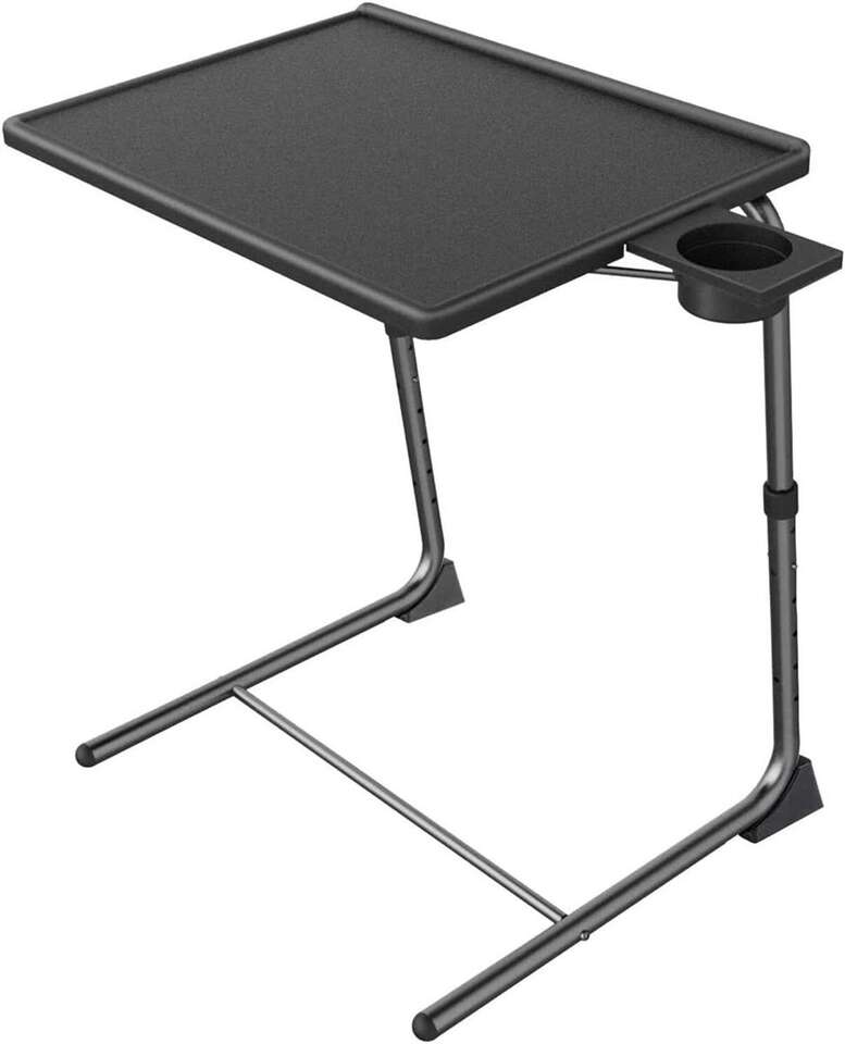 Adjustable TV Tray Table - Black