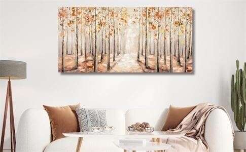 Abstract Wall Art, 48 x24