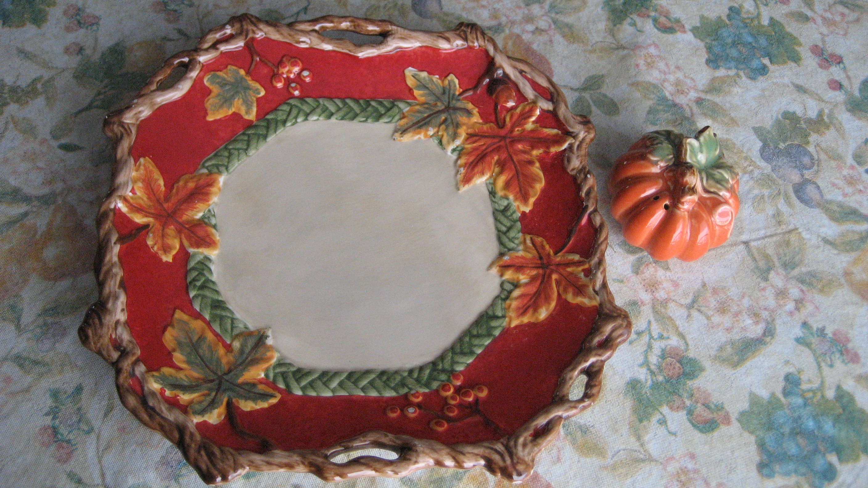 Holiday Ceramic Platter