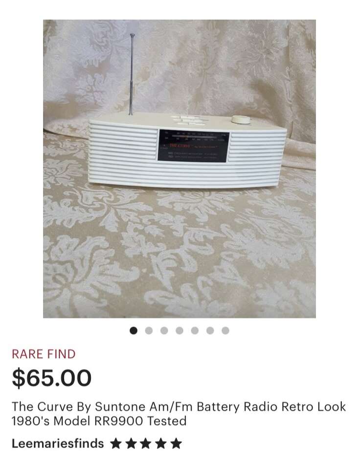 Suntone Retro Look AM/FM vintage Radio