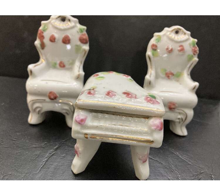 Porcelain Doll House Furniture