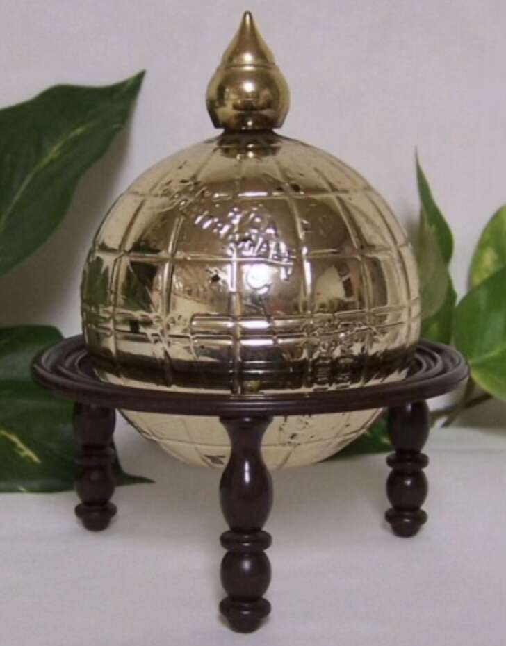 1963 Collectors AVON World Globe / Stand