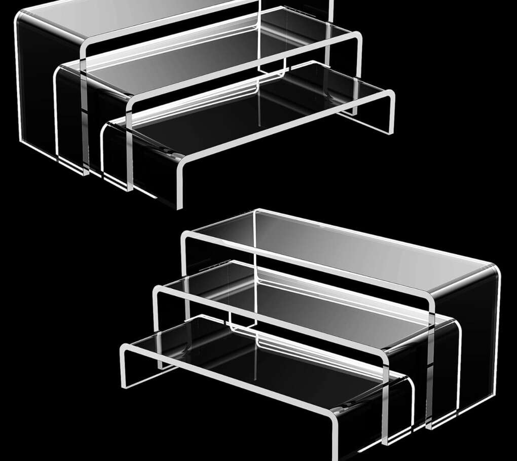 Kcrystenia Acrylic Display Risers For Jewelry