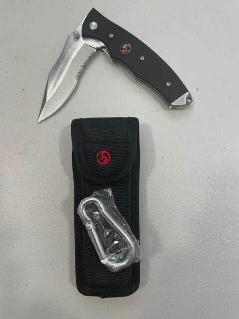 TEKUT LK9001-GT SHARK SERIES FOLDING KNIFE