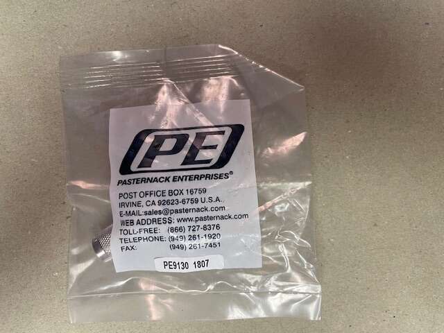 MALE TO MALE TNC TO "N" ADAPTORS