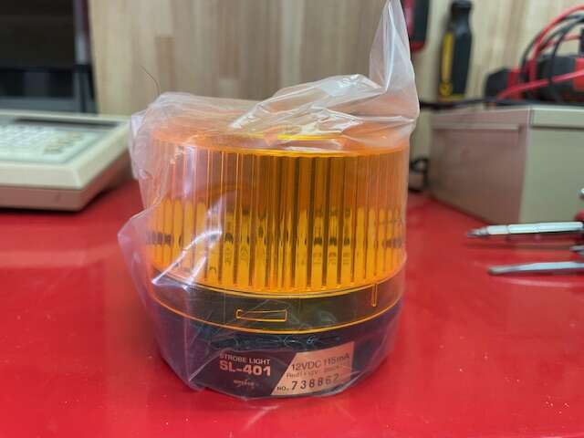 AMBER STROBE FOR ALARM SYSTEM