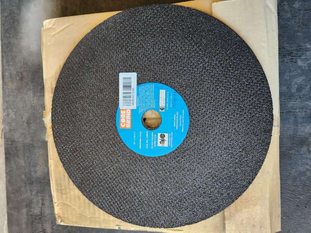 12inch Diamond Products Cuttoff Wheels