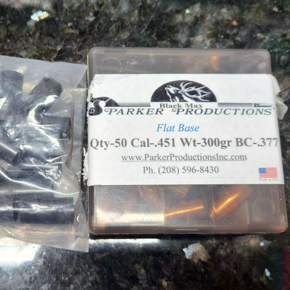 Parker Black Max 300gn Bullets