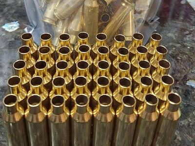 6.5 CM Brass New Neck Turned, Sized