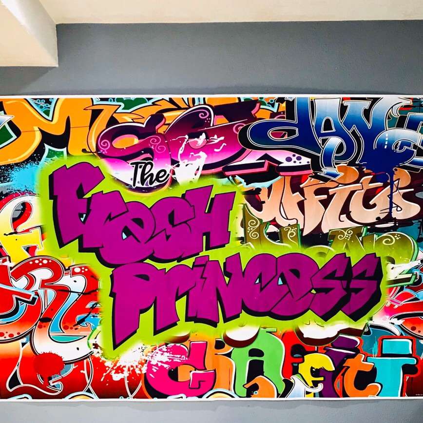 FRESH PRINCESS HIP-HOP WALL DECOR WALL ART BANNER