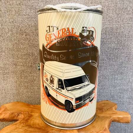 VINTAGE J.T&rsquo;s GENERAL STORE CAN COOLER W/ HANDLES