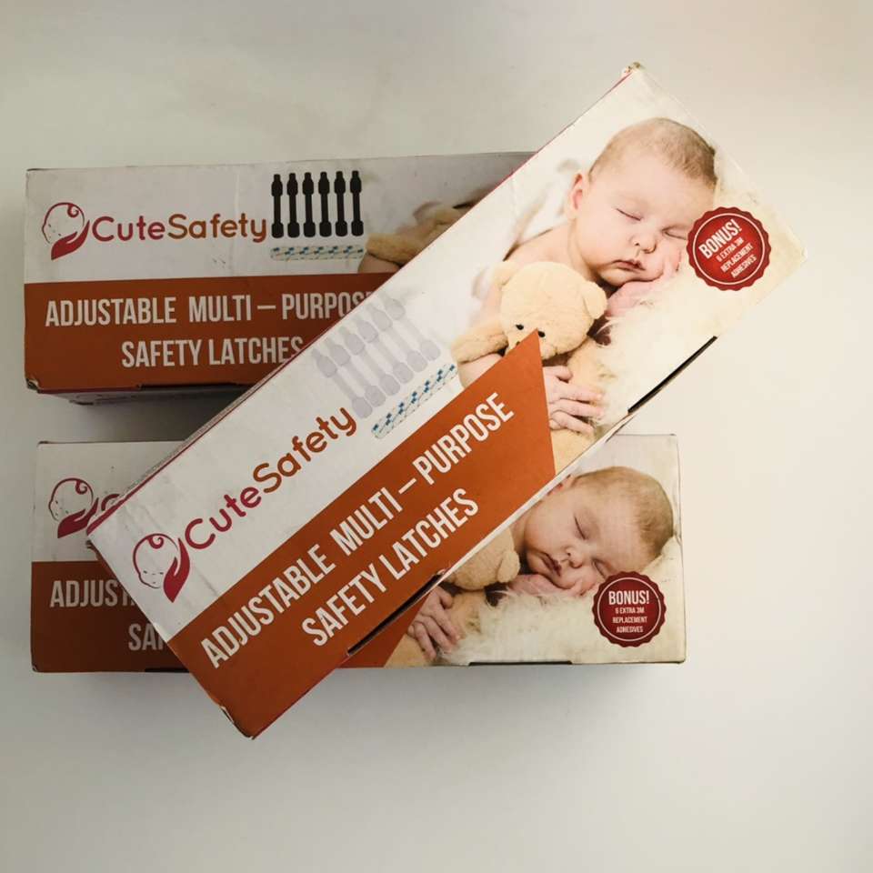 NIB ADJUSTABLE CHILD TODDLER SAFETY SAFETY LATCHES