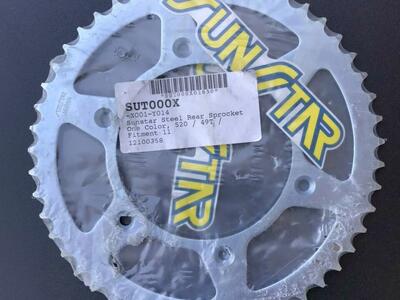 BRAND NEW SUNSTAR STEEL REAR SPROCKET 520 / 49T