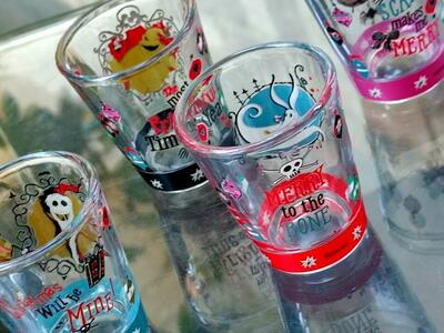 New Disney Nightmare Before Christmas Shot Glasses