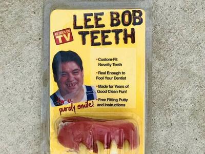 🦷 BRAND NEW HALLOWEEN COSTUME HILLBILLY TEETH