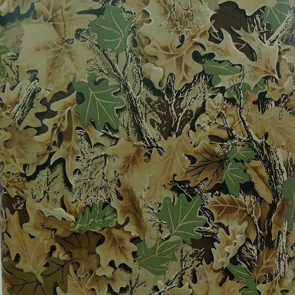 NEW ROLL OF YORK PREPASTED CAMOUFLAGE WALLPAPER