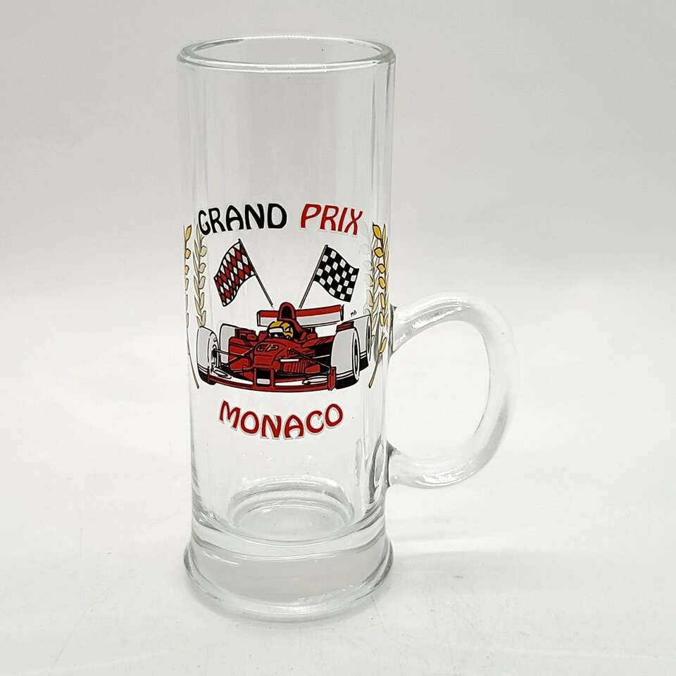 MONACO GRAND PRIX SHOT GLASS NEVER USED