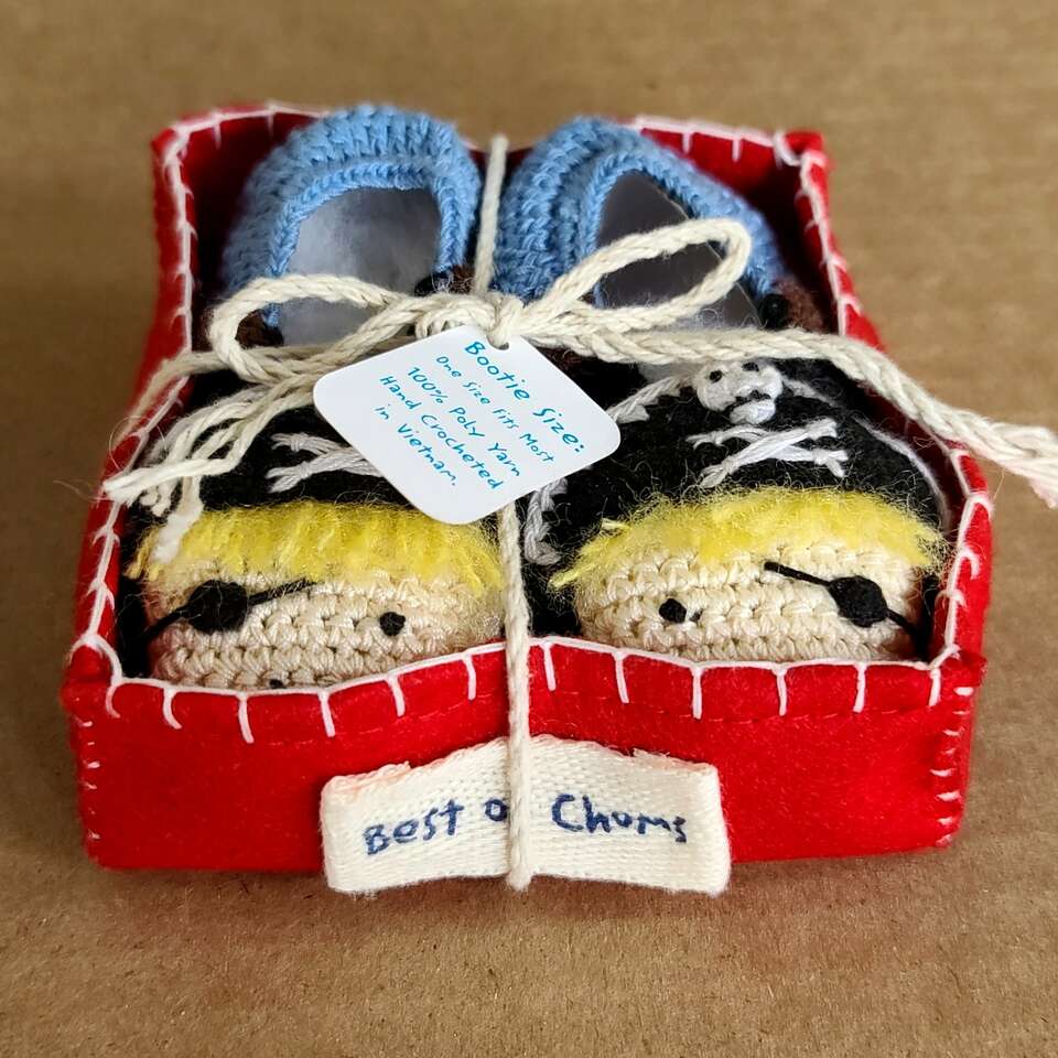 NEWBORN BABY BOOTIES BABY SHOES PIRATE THEME NEW