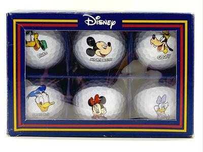 Golf Balls Disney PRO Collection Qty: 6 ~NEW