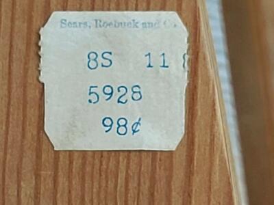 Antique Wood Ironing Board Sears Roebuck