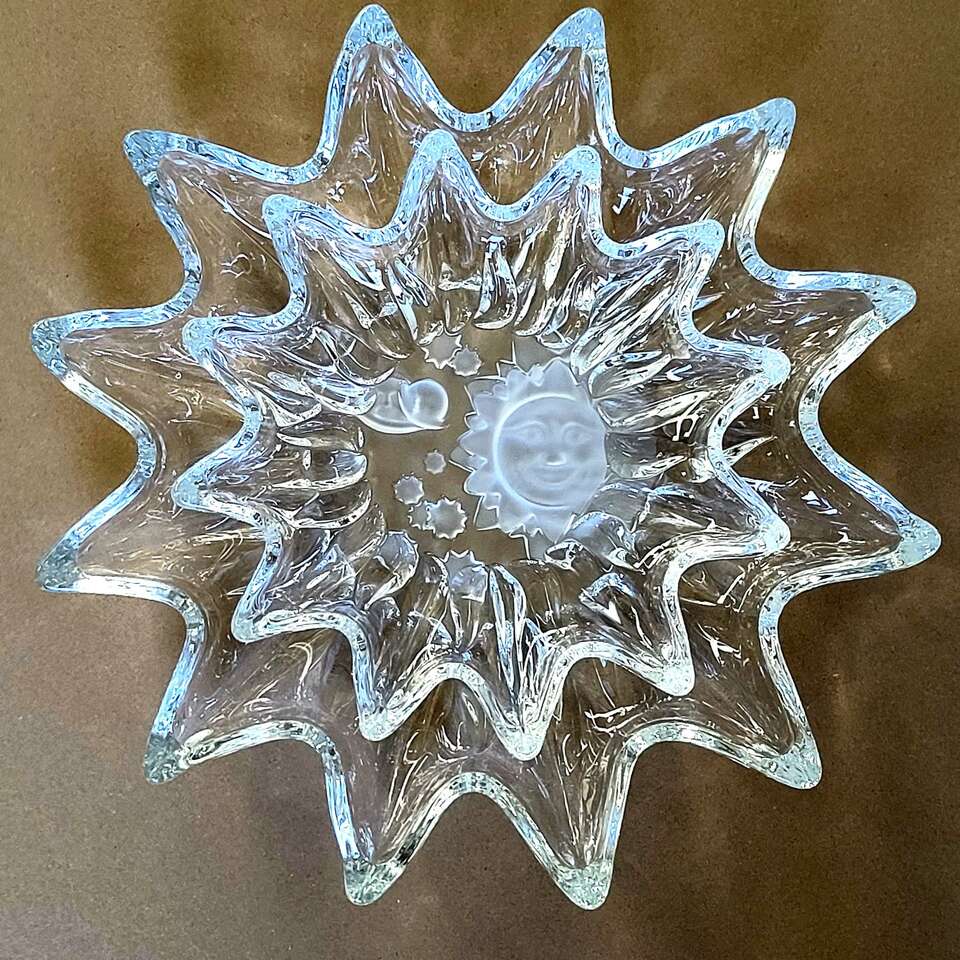 Set Of 2 Studio Nova Mikasa Moon And Stars Dish