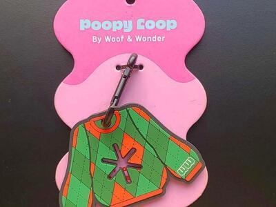 Poopy Loop Hands Free Dog Waste Bag Holder