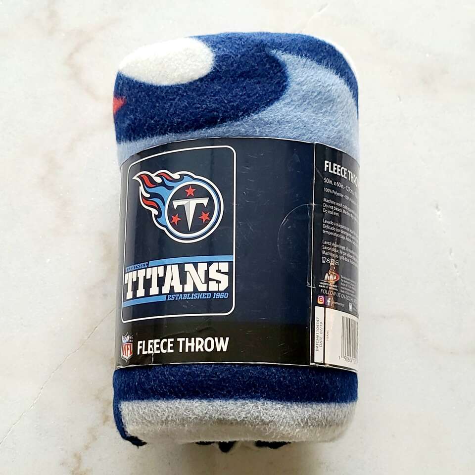 Official NFL Tennessee Titans Fleece Throw ,~New