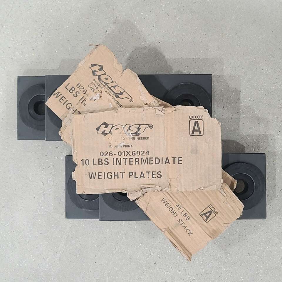 Hoist Silent Stack Weight Plates (40lb Set))