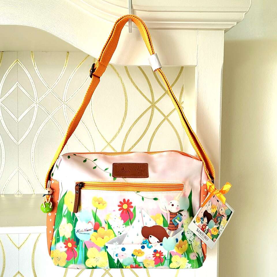 EASTER BUNNY SANTORO LONDON KORU KUMI TRAVEL BAG