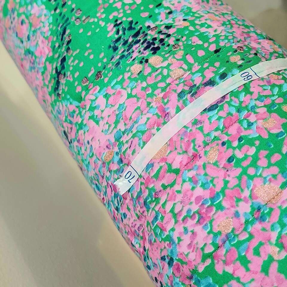 Pre Quilted Fabric Nani Iro Naomi Ito Birds Eye