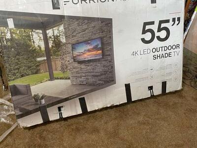 furrion TV outdoor 4k led shade tv new in box